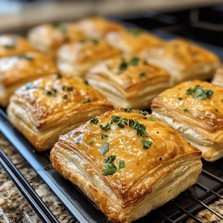 Savory Puff Pastry Bites