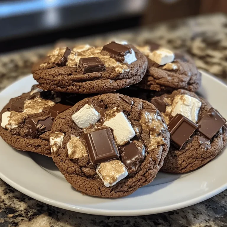 Hershey's Chocolate S'mores Cookies