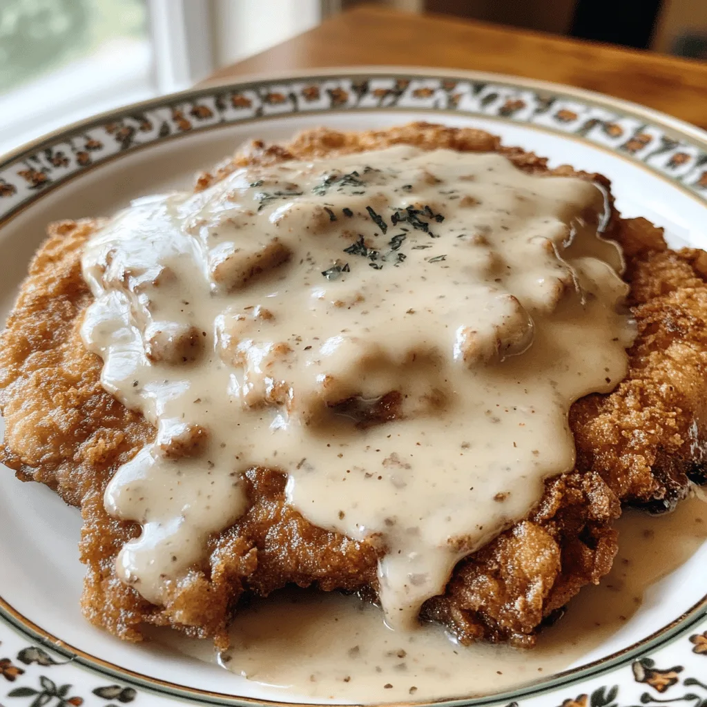 Chicken Fried Steak w/ Country Gravy