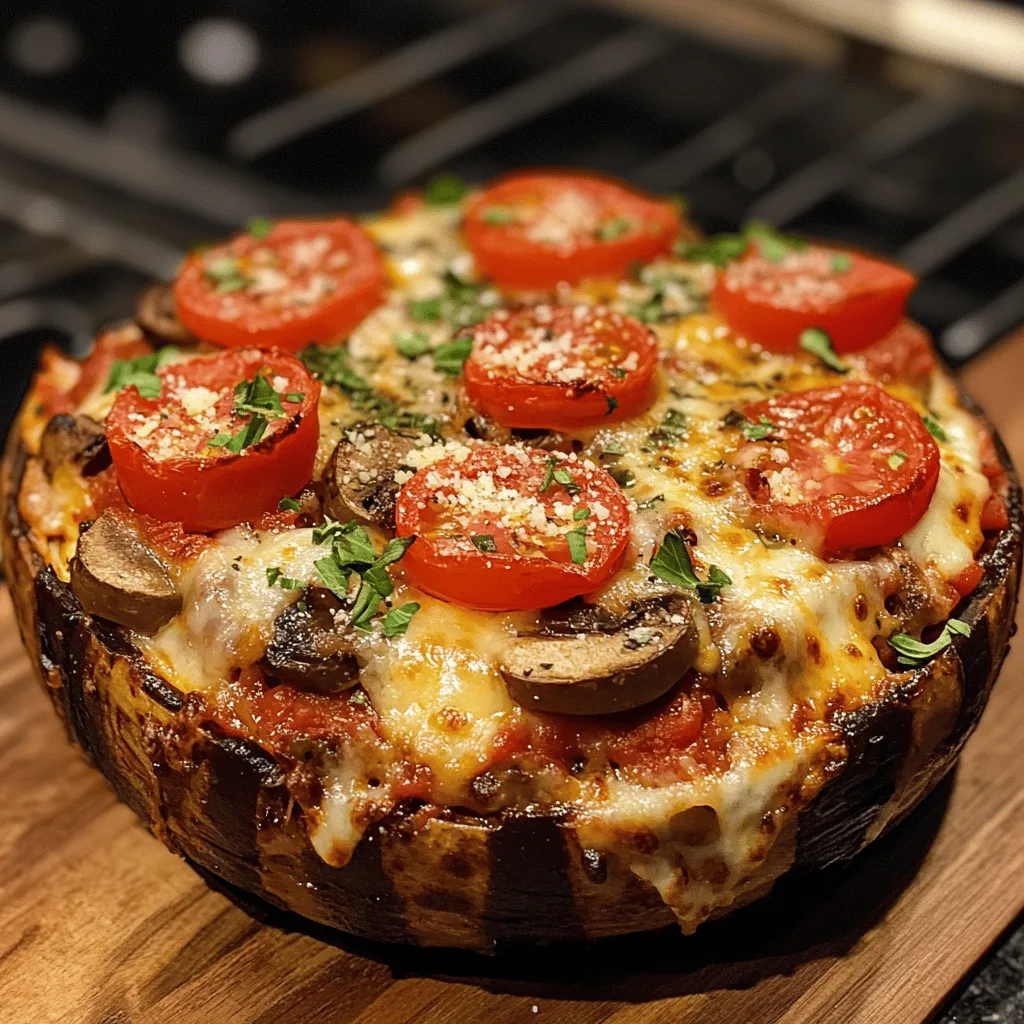 Low Carb Crustless Pizza Bowl