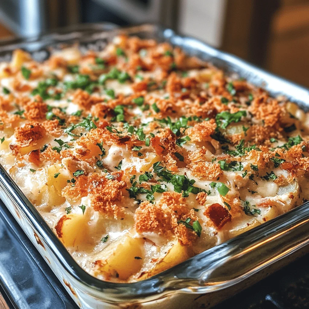 Loaded Potato Ranch Chicken Casserole