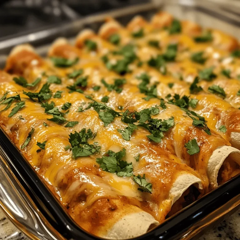 Chicken Enchilada Roll Ups