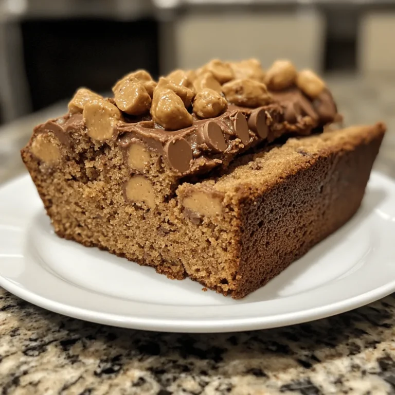 Reeses Peanut Butter Banana Bread