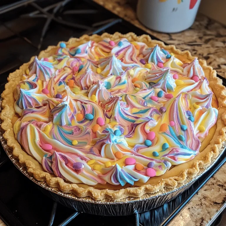 Easter Swirl Pie Recipe