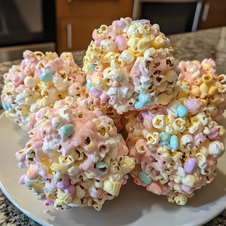 Easter Popcorn Balls