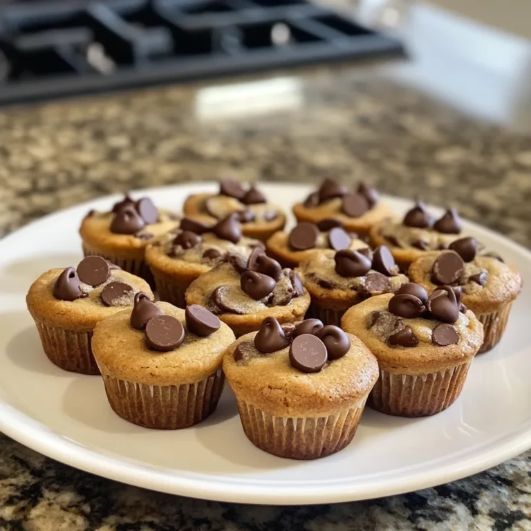 Peanut Butter Chocolate Chip Cookie Cups