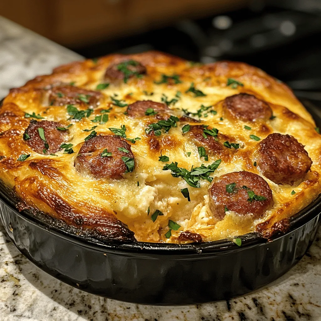 Monterey Sausage Pie