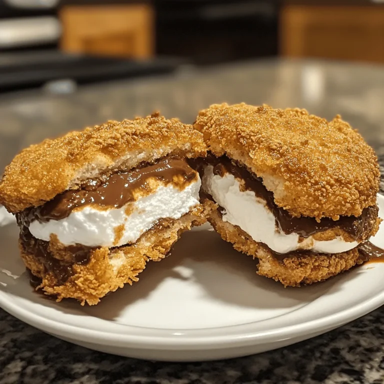 Deep Fried S'mores