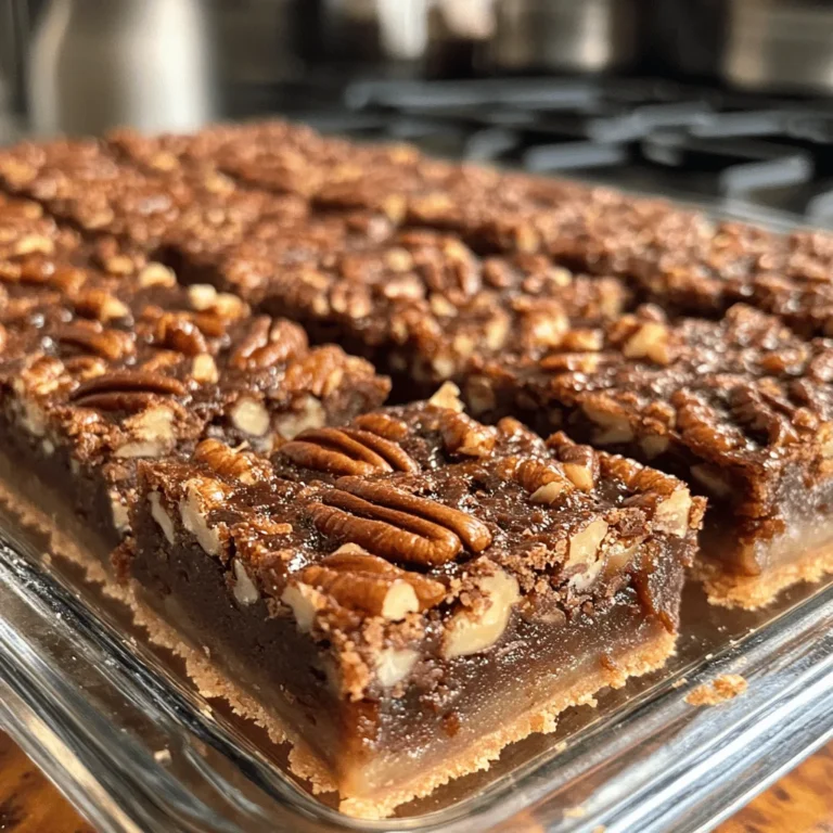 German Chocolate Pecan Pie Bars