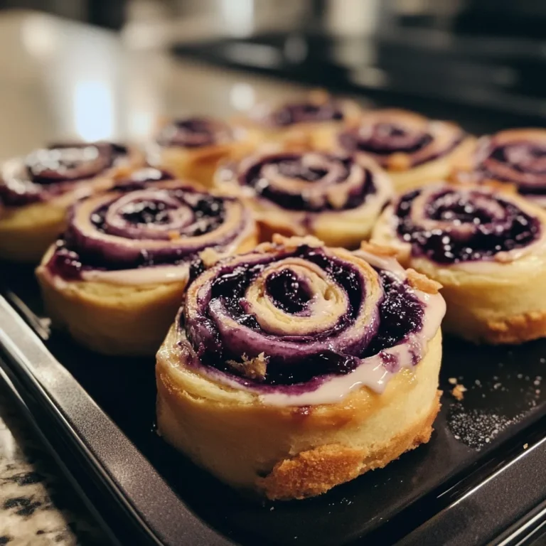 Blueberry Cheesecake Rolls