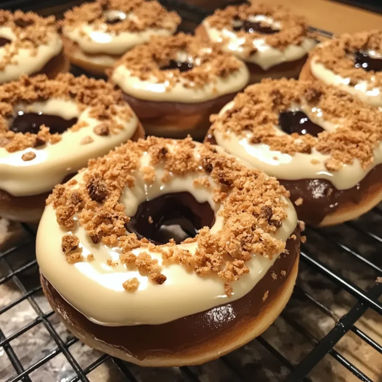 Bailey's Cheesecake Doughnuts