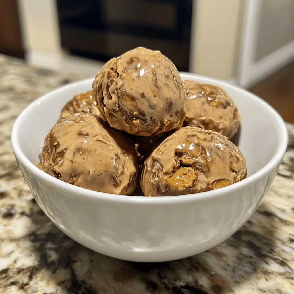Frozen Greek Yogurt Peanut Butter Bites