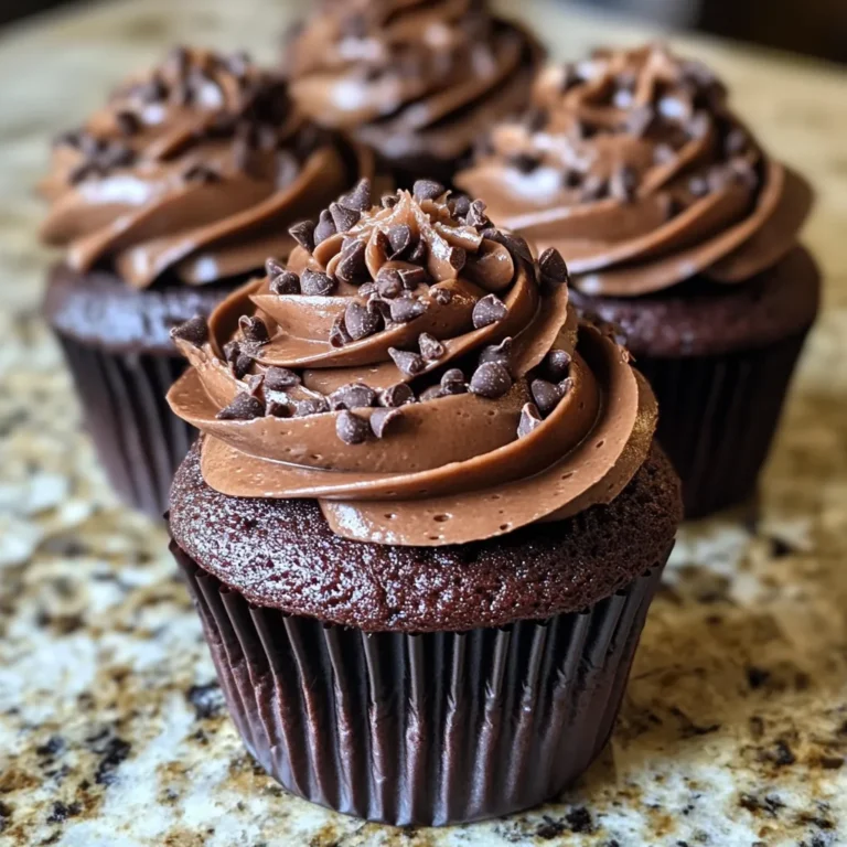 Chocolate Fudge Cupcakes