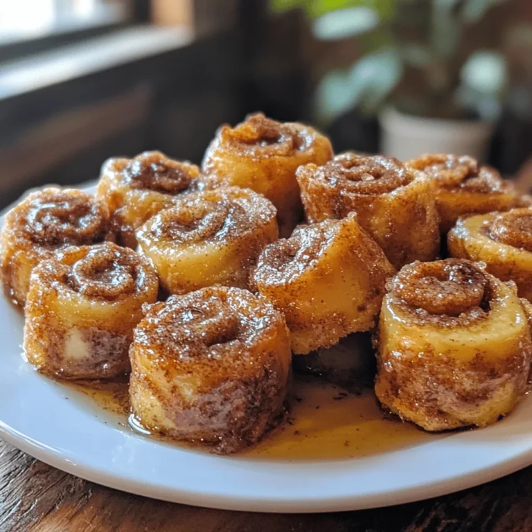 Cinnamon Roll French Toast Bites