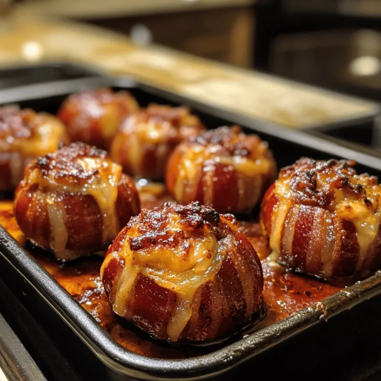 Cheddar-Stuffed BBQ Bacon Bombs