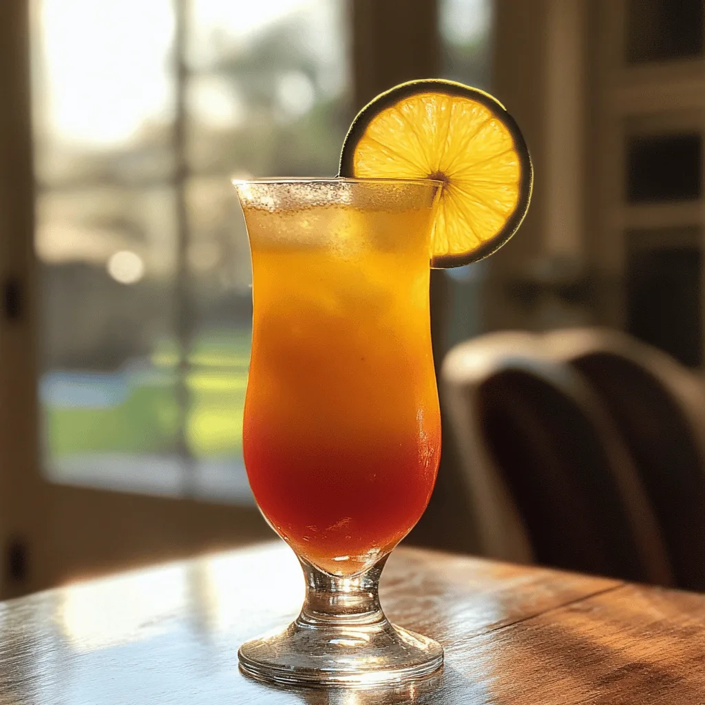 Bahama Mama Cocktail