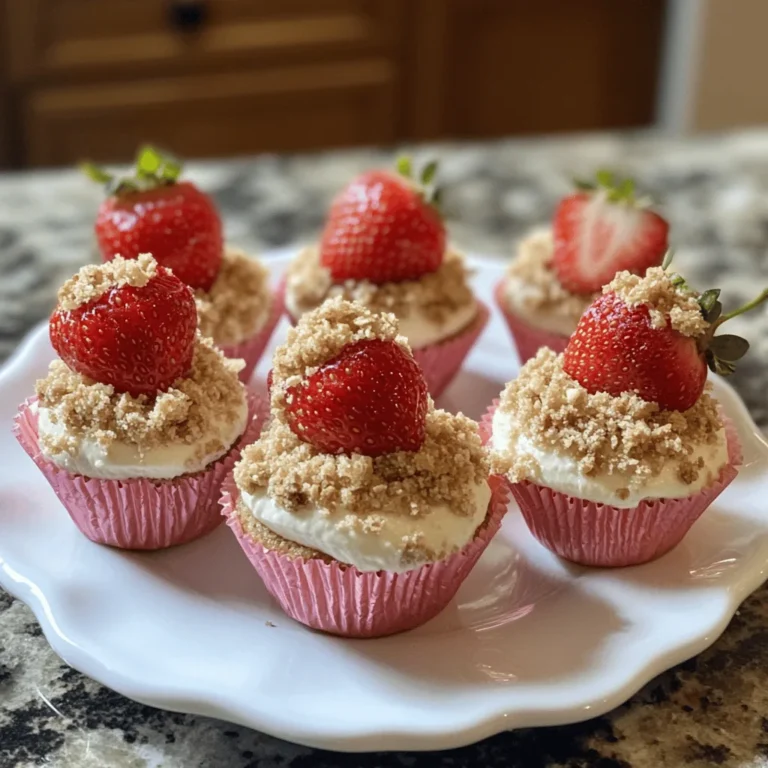 Strawberry Crunch Cheesecake Bites