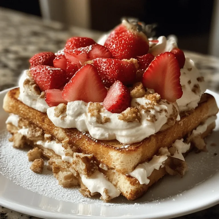 Strawberry Cheesecake French Toast