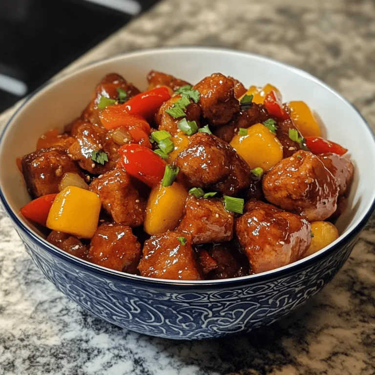 Sweet And Sour Pork