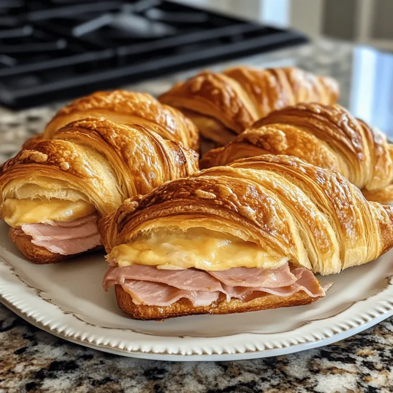 Turkey & Ham Croissant Melts