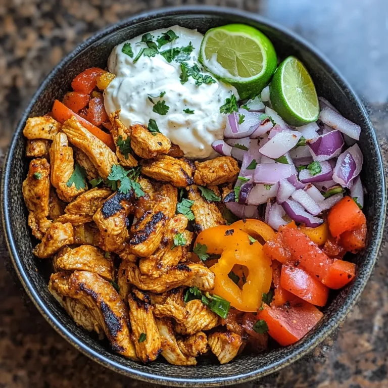 Chicken Fajita Bowl