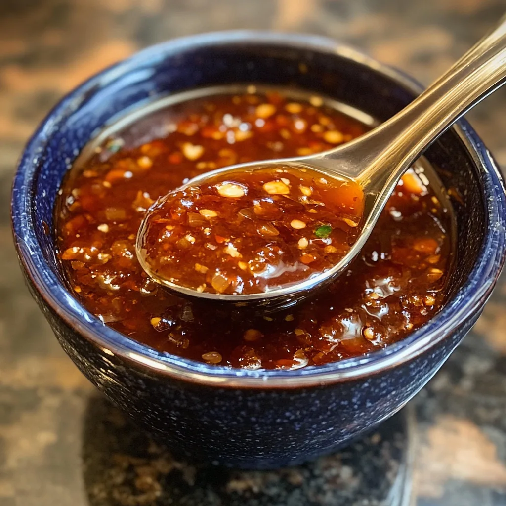 Homemade Chili Garlic Sauce
