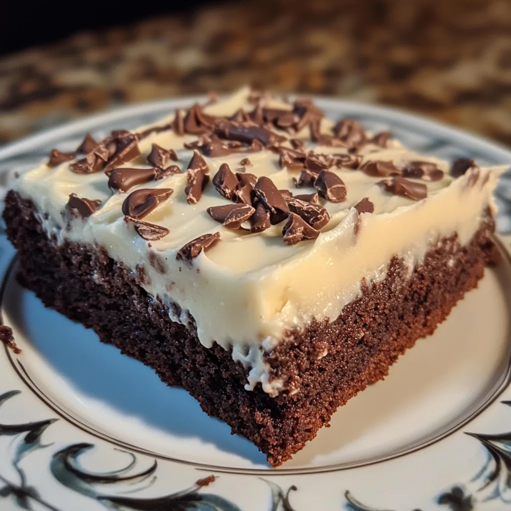Brownies with Cream Cheese Frosting