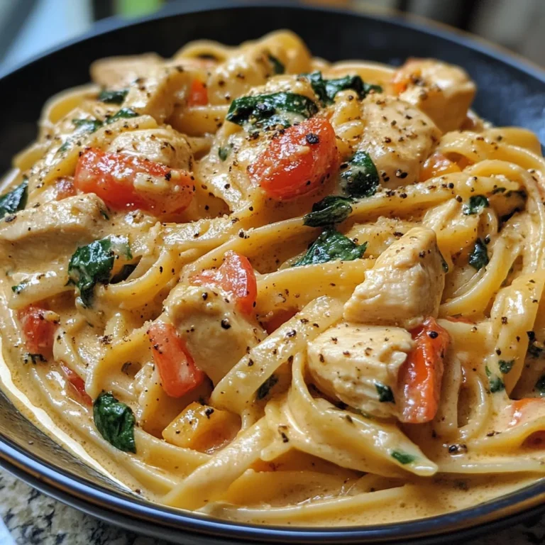 Easy Creamy Tuscan Chicken Pasta