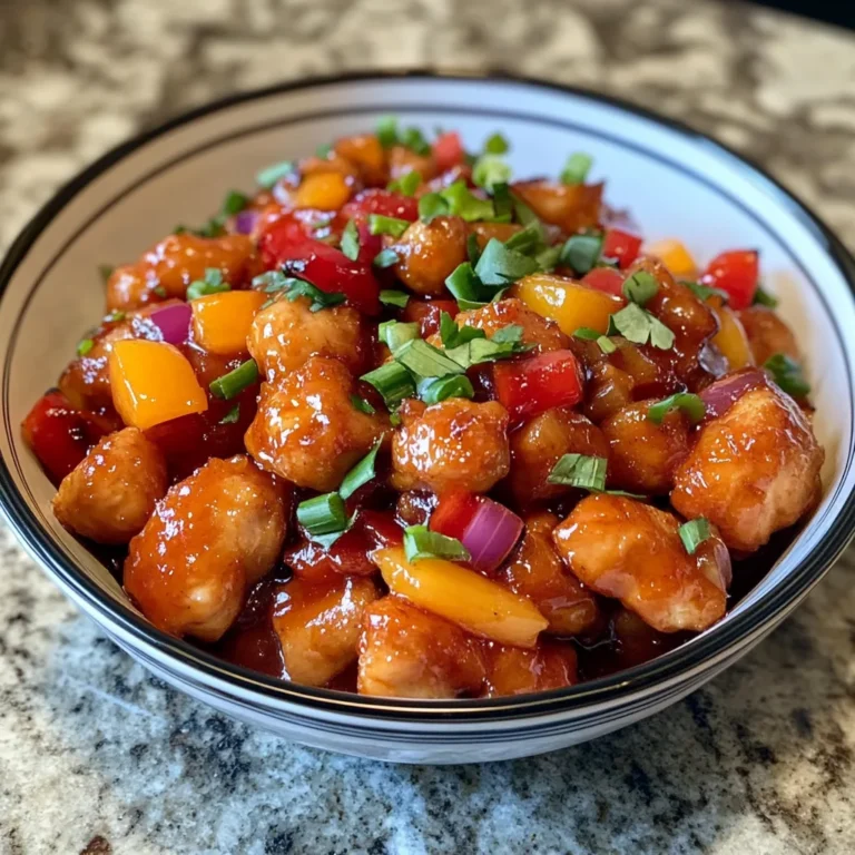 Sweet and Sour Chicken