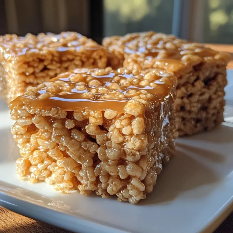 Brown Butter Dulce de Leche Rice Krispie Treats