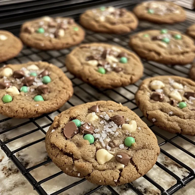 Easy Grasshopper Cake Mix Cookies