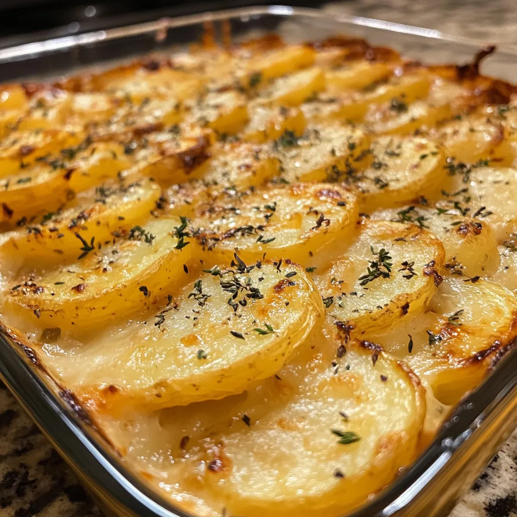 Easy Potatoes au Gratin