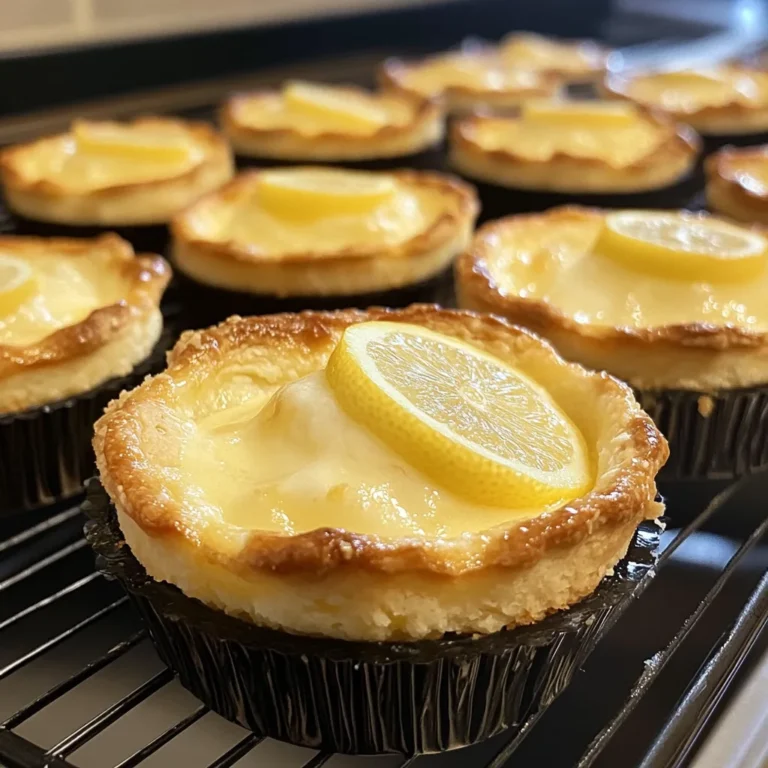 Baby Lemon Impossible Pies
