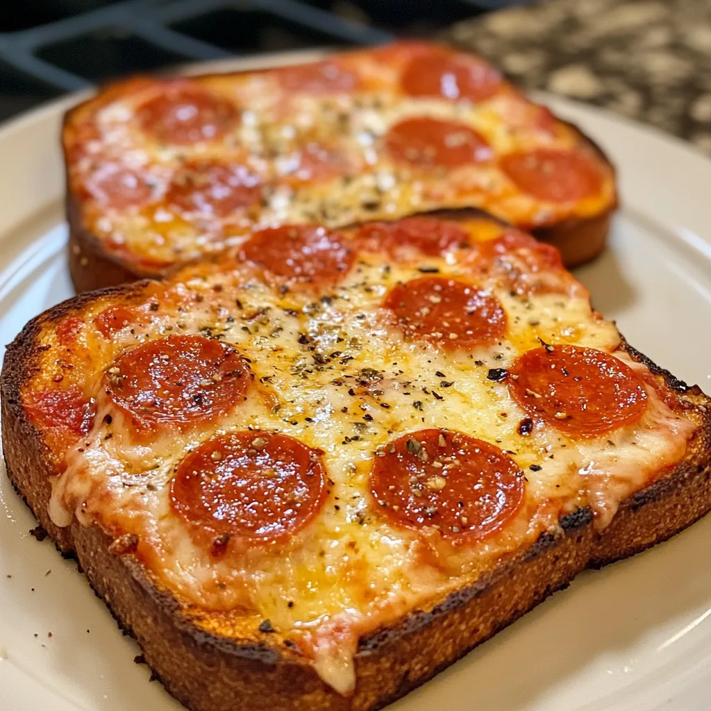 Air Fryer Pizza Toast