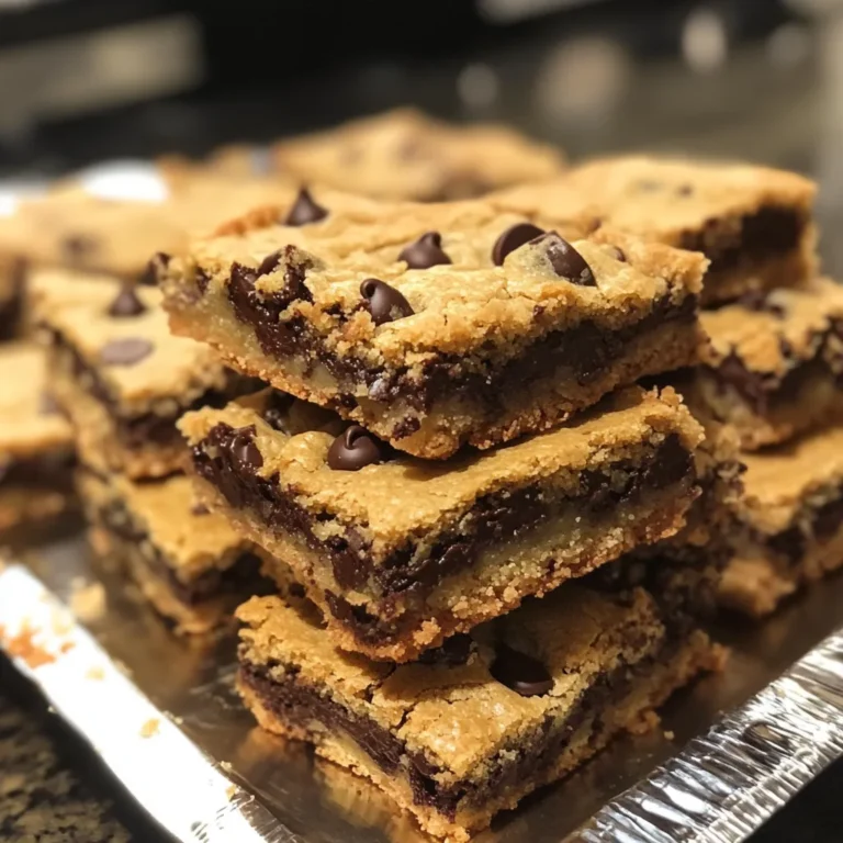 Chocolate Chip Cookie Bars