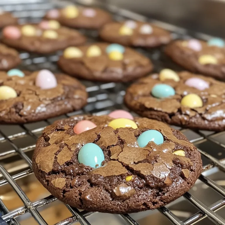 Mini Egg Brownie Cookies