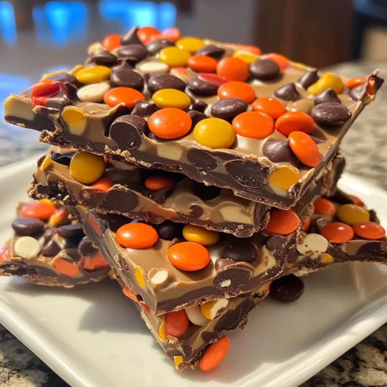 Reese's Pieces Peanut Butter Bark