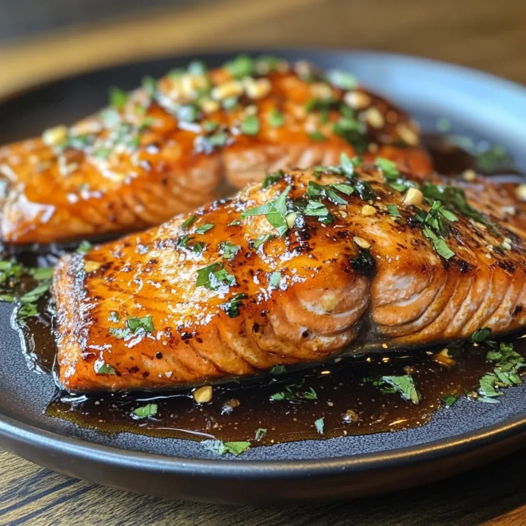 Hot Honey Glazed Salmon