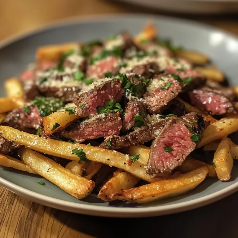 Garlic Parmesan Steak Fries