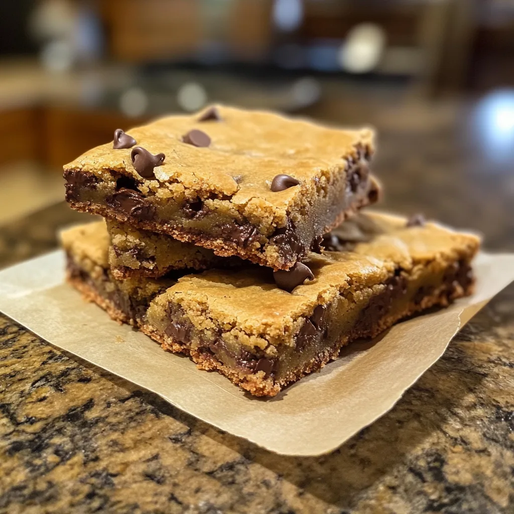 Classic Chocolate Chip Cookie Bars