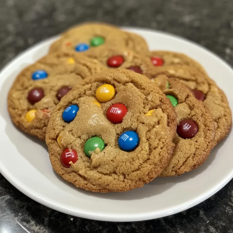 Peanut Butter M&M Cookies