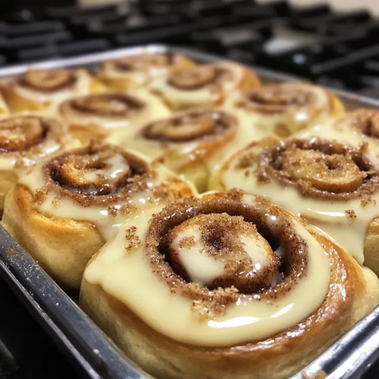 Cinnamon Rolls with Heavy Cream