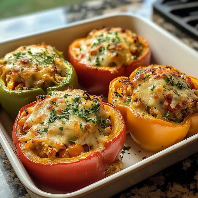 Chicken Stuffed Peppers