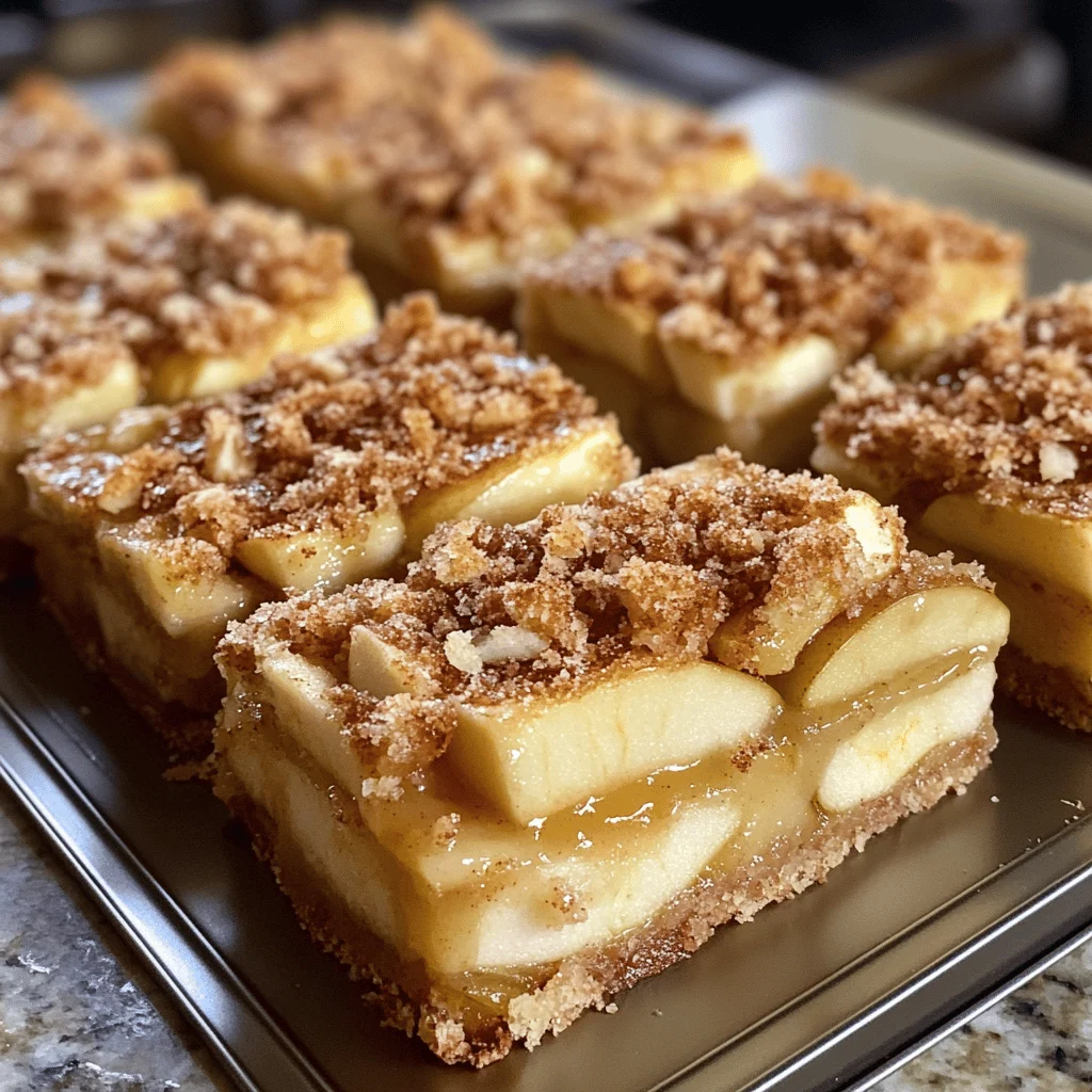 Apple Kuchen Bars