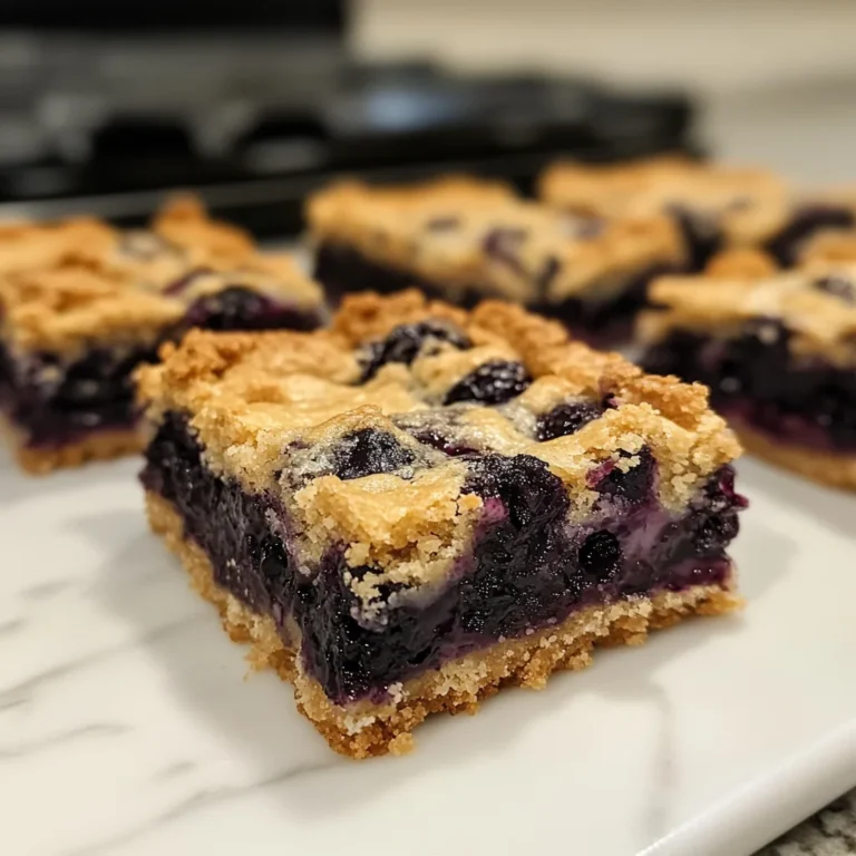 Blueberry Pie Cookie Bars