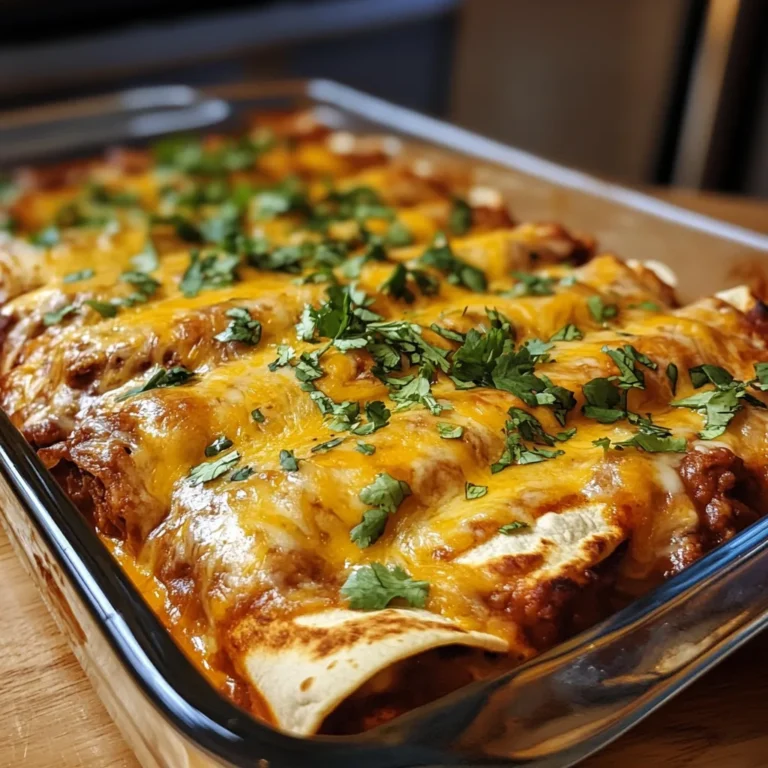 Tex-Mex Beef Enchiladas