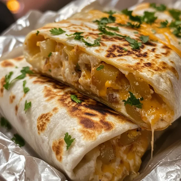 Cheesy Potato Burritos