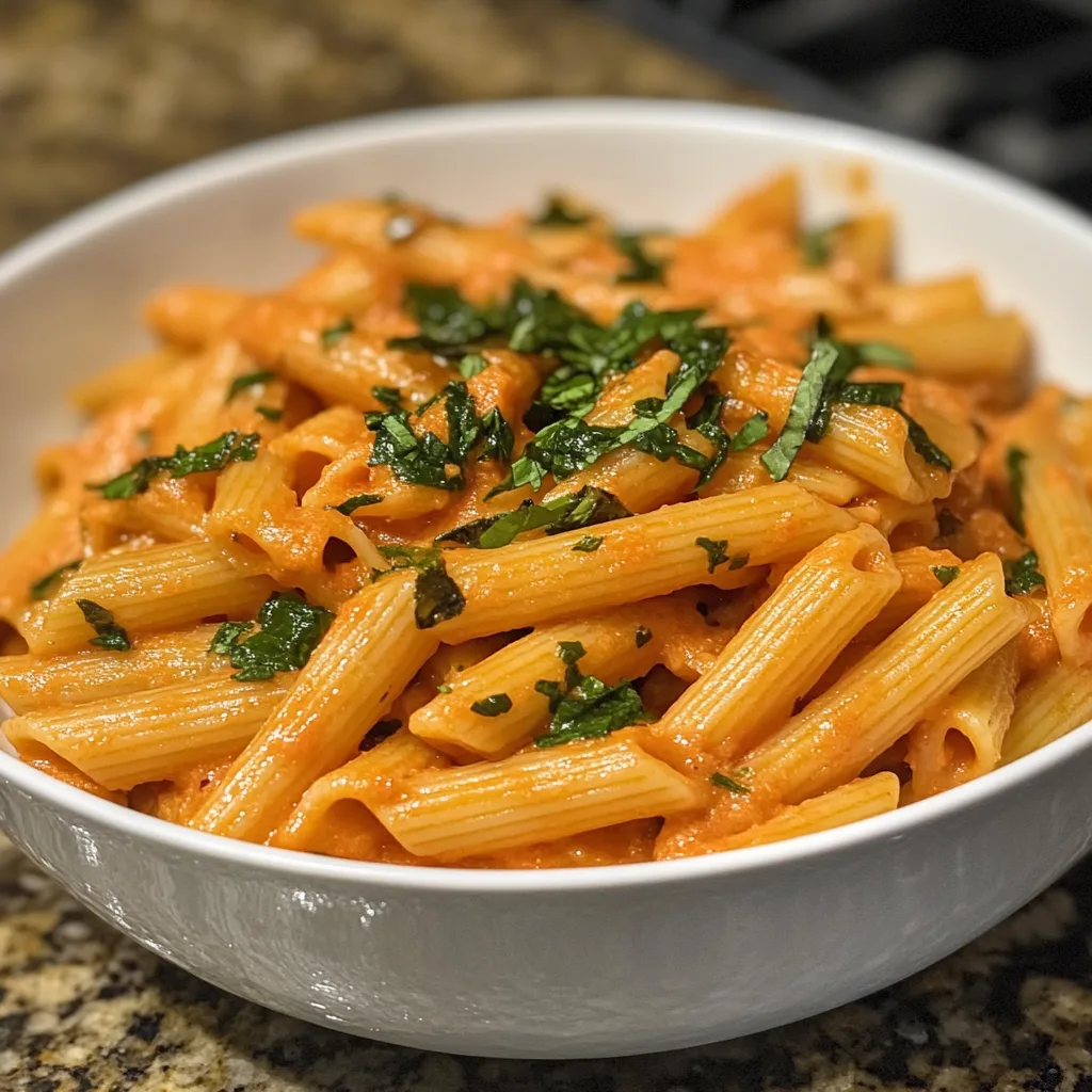 Healthy Penne Alla Vodka
