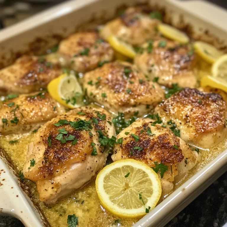 Baked Lemon Butter Chicken
