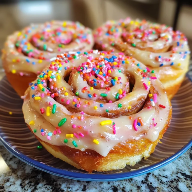 Funfetti Cinnamon Rolls